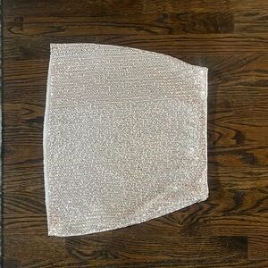 Sequin Mini Skirt